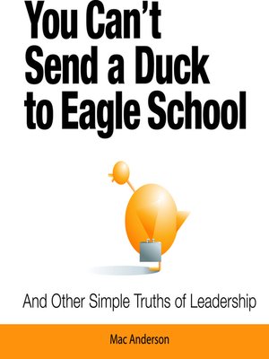 cover image of You Can't Send a Duck to Eagle School
